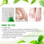 Lifestyle image of soft and smooth feet after treatment