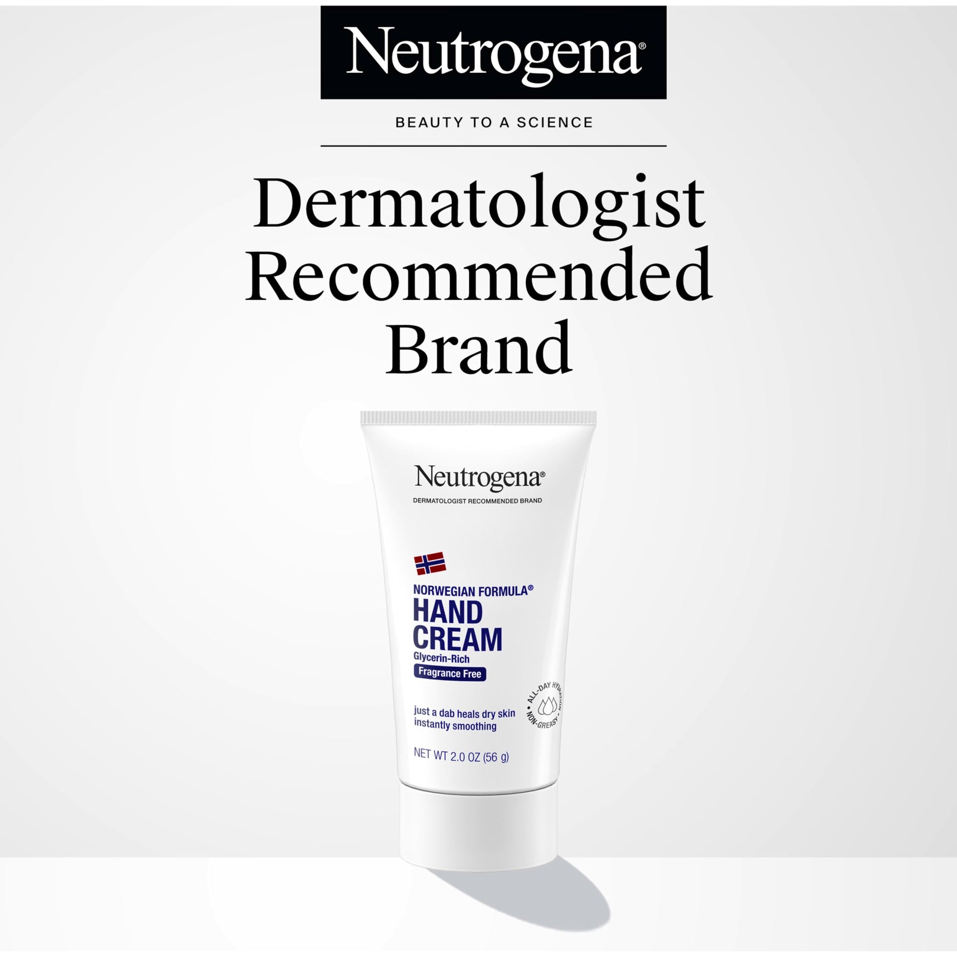 Neutrogena 40 percent glycerin dry skin relief cream texture and application view