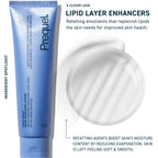 Prequel skin hand cream tube angle display