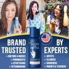 Gloves In A Bottle hand cream next to product packaging box