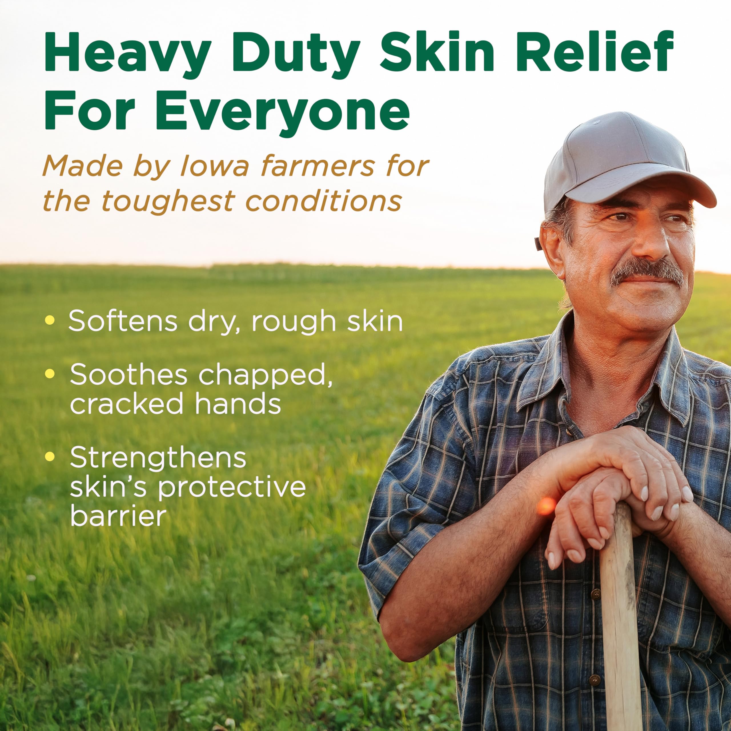 Corn Huskers oil free non greasy protective barrier hand lotion for cracked skin