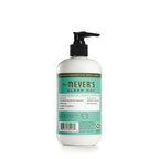 Mrs. Meyer's clean day hand lotion label details and size