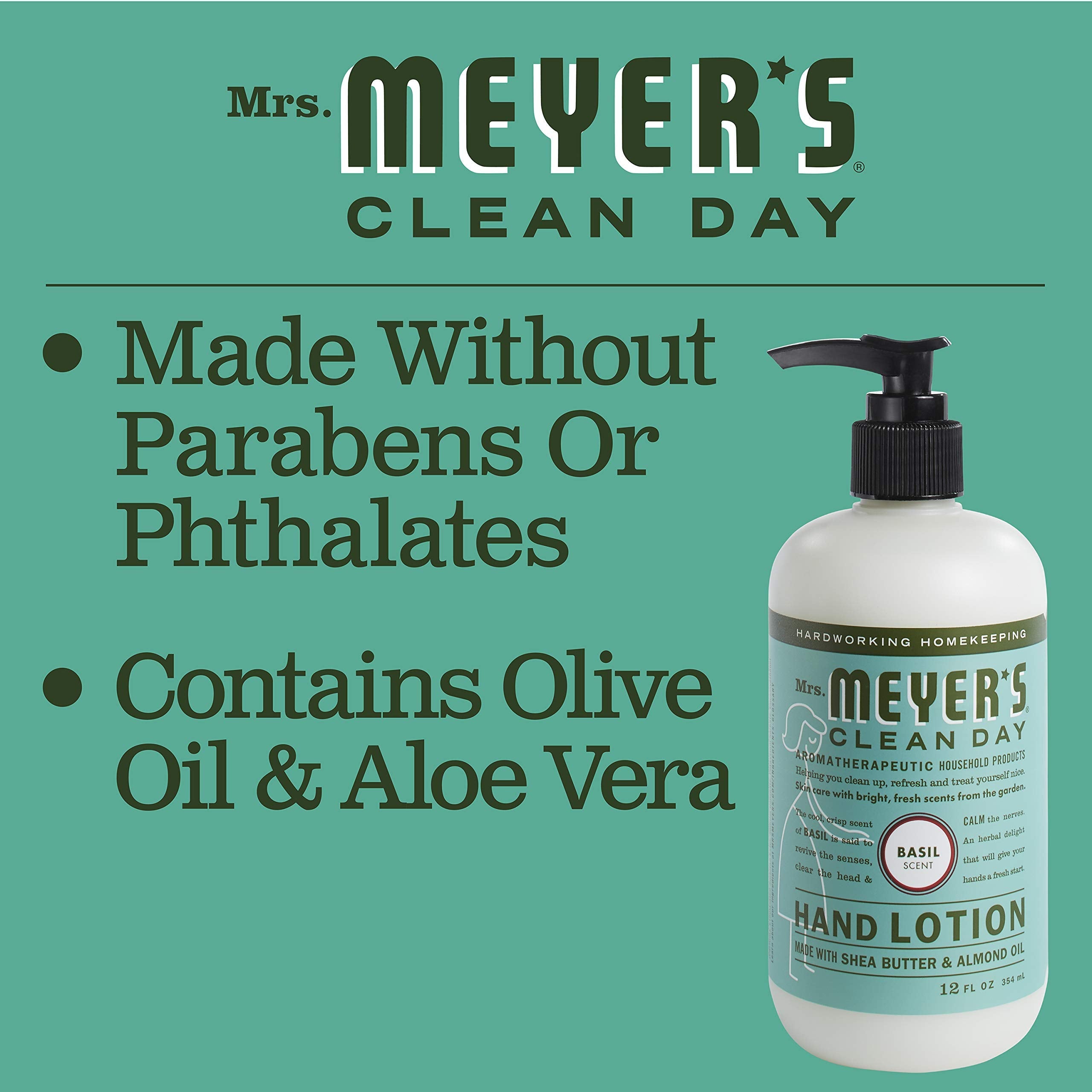 Authentic Mrs Meyers clean day skincare product with packaging details