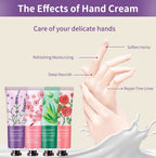Cristalbox travel size hand cream collection packaging