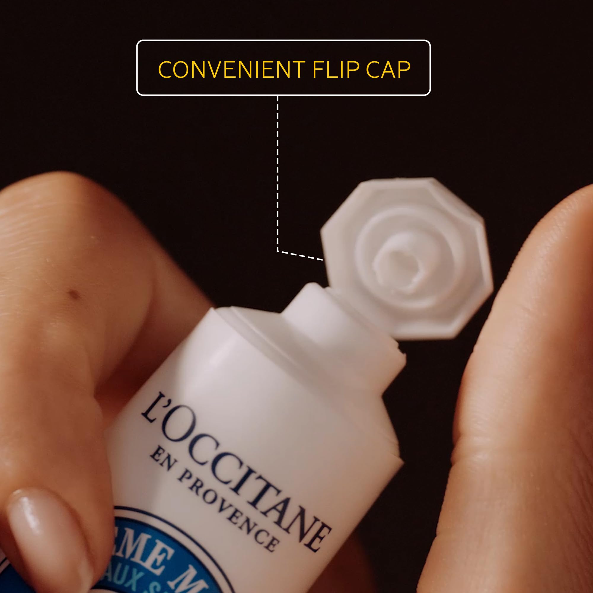 L'Occitane Almond Delicious Hands cream tube