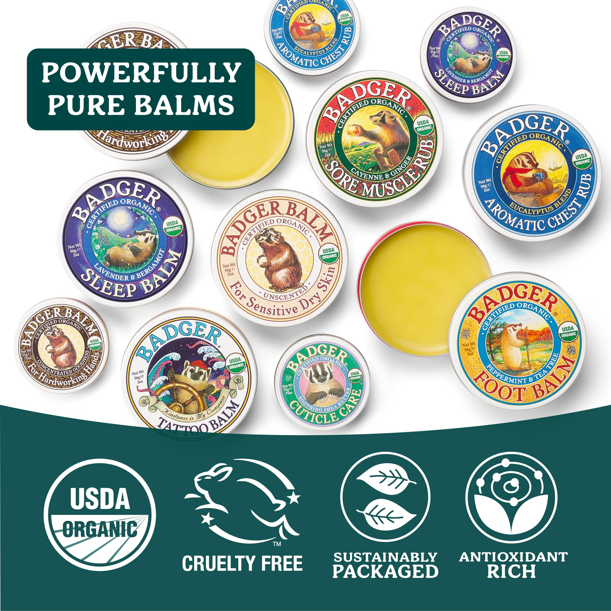 Natural beeswax and olive oil hand cream for intensive skin repair.