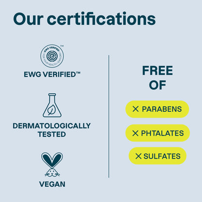 Applying dermatologist-tested ATTITUDE oat hand balm to dry skin