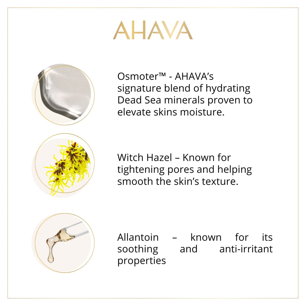 Ahava hand moisturizer side profile view packaging
