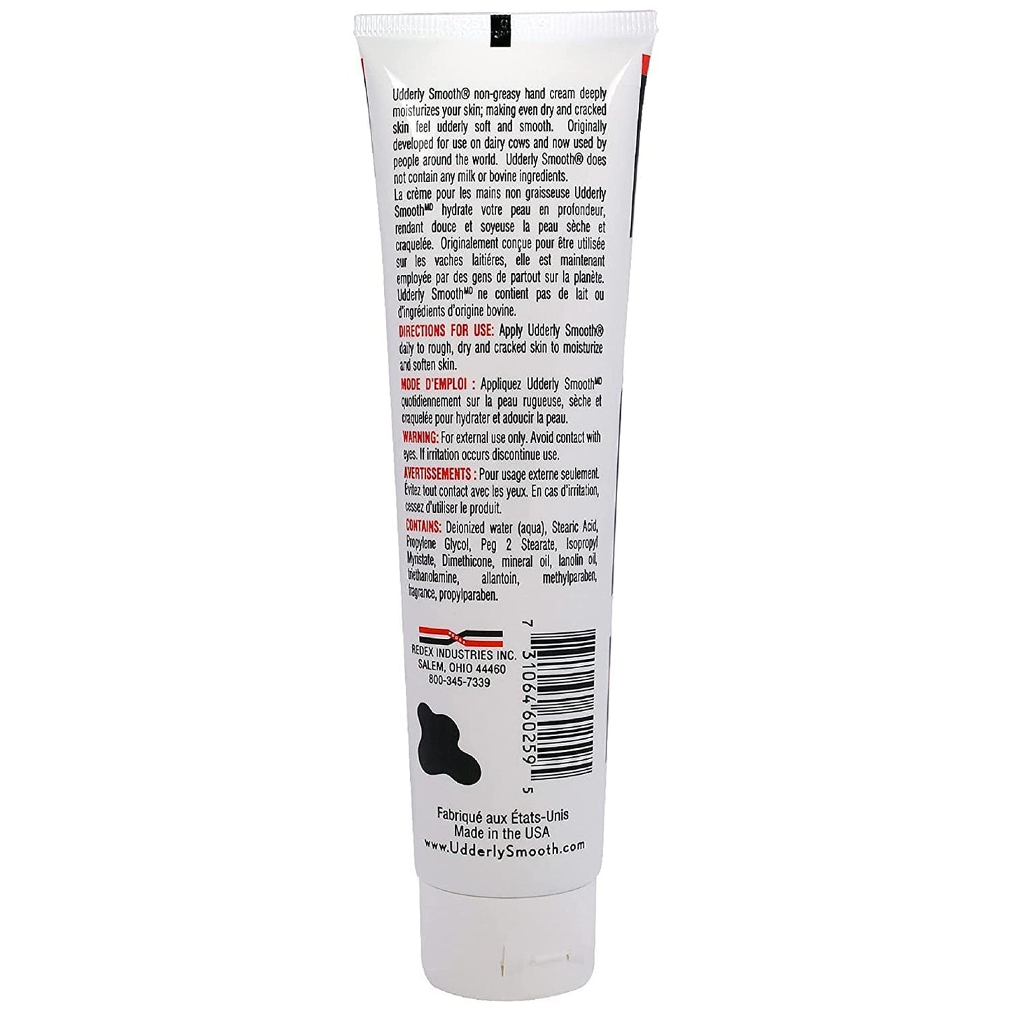 Udderly Smooth original moisturizing formula cream tubes pack of two displayed together on a clean surface