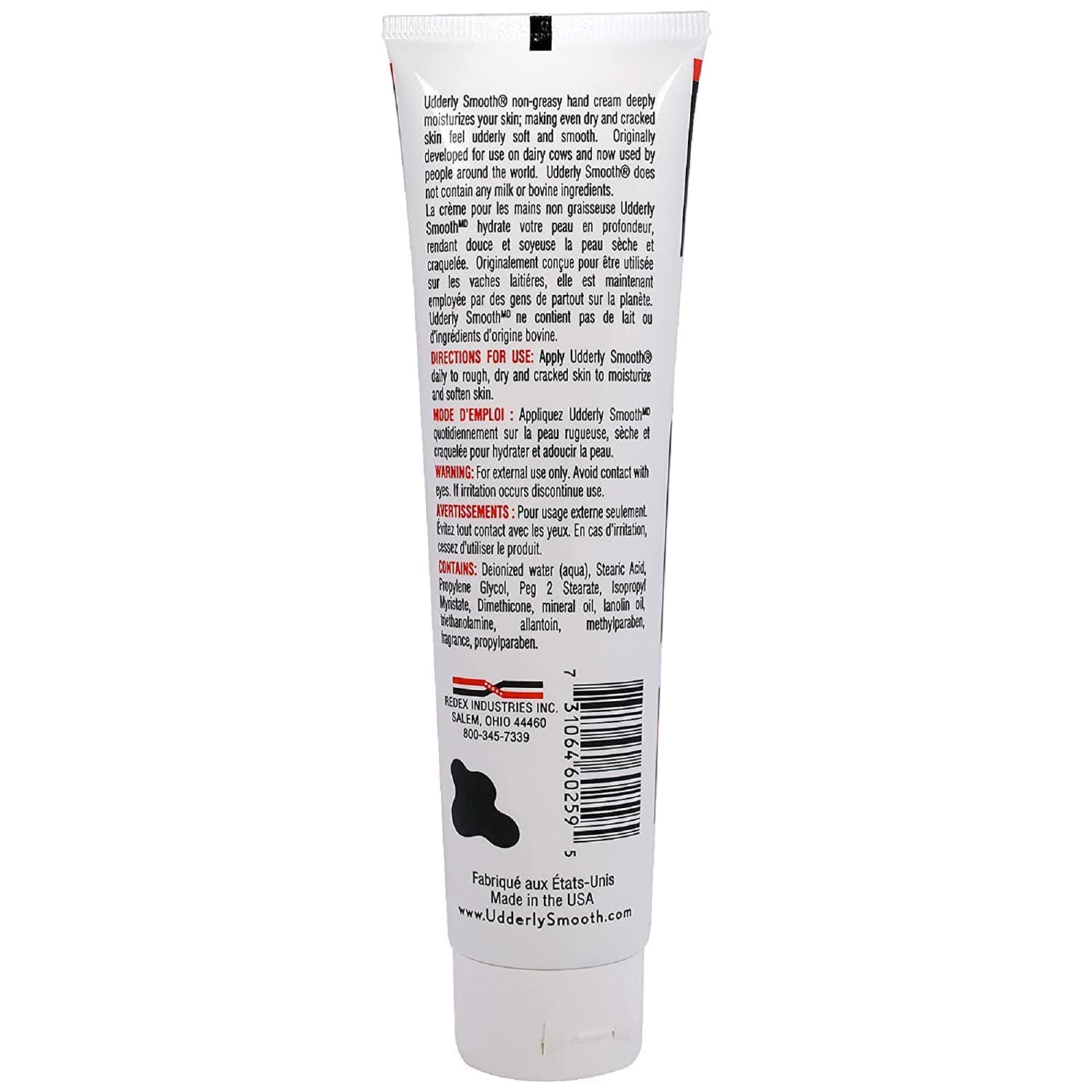Udderly Smooth original moisturizing formula cream tubes pack of two displayed together on a clean surface