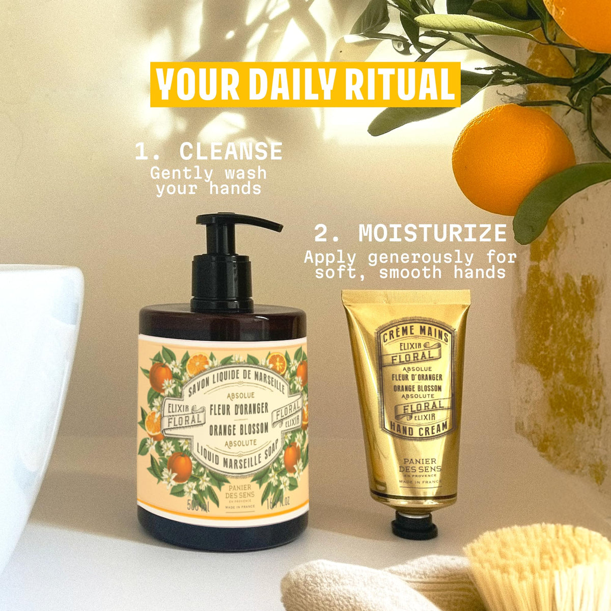 Panier Des Sens Orange Blossom Hand Cream travel size comparison