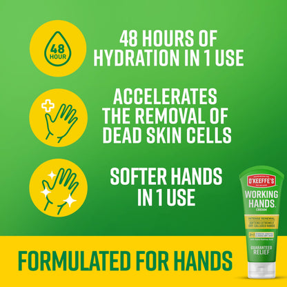 USA imported O'Keeffe's hand cream with urea and shea butter