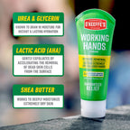 O'Keeffe's Working Hands cream cap open showing dispensing nozzle