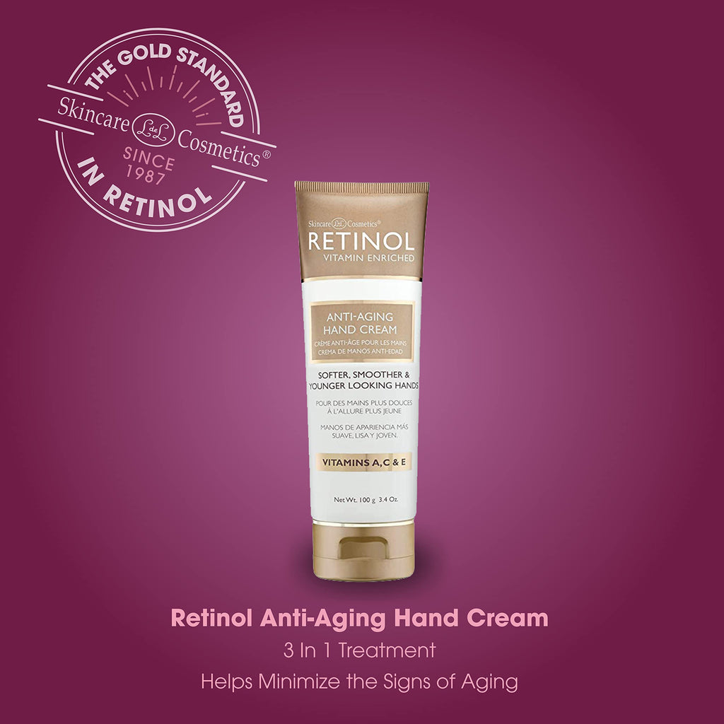 Retinol Livaura Anti-Aging Hand Cream flip-top cap close-up