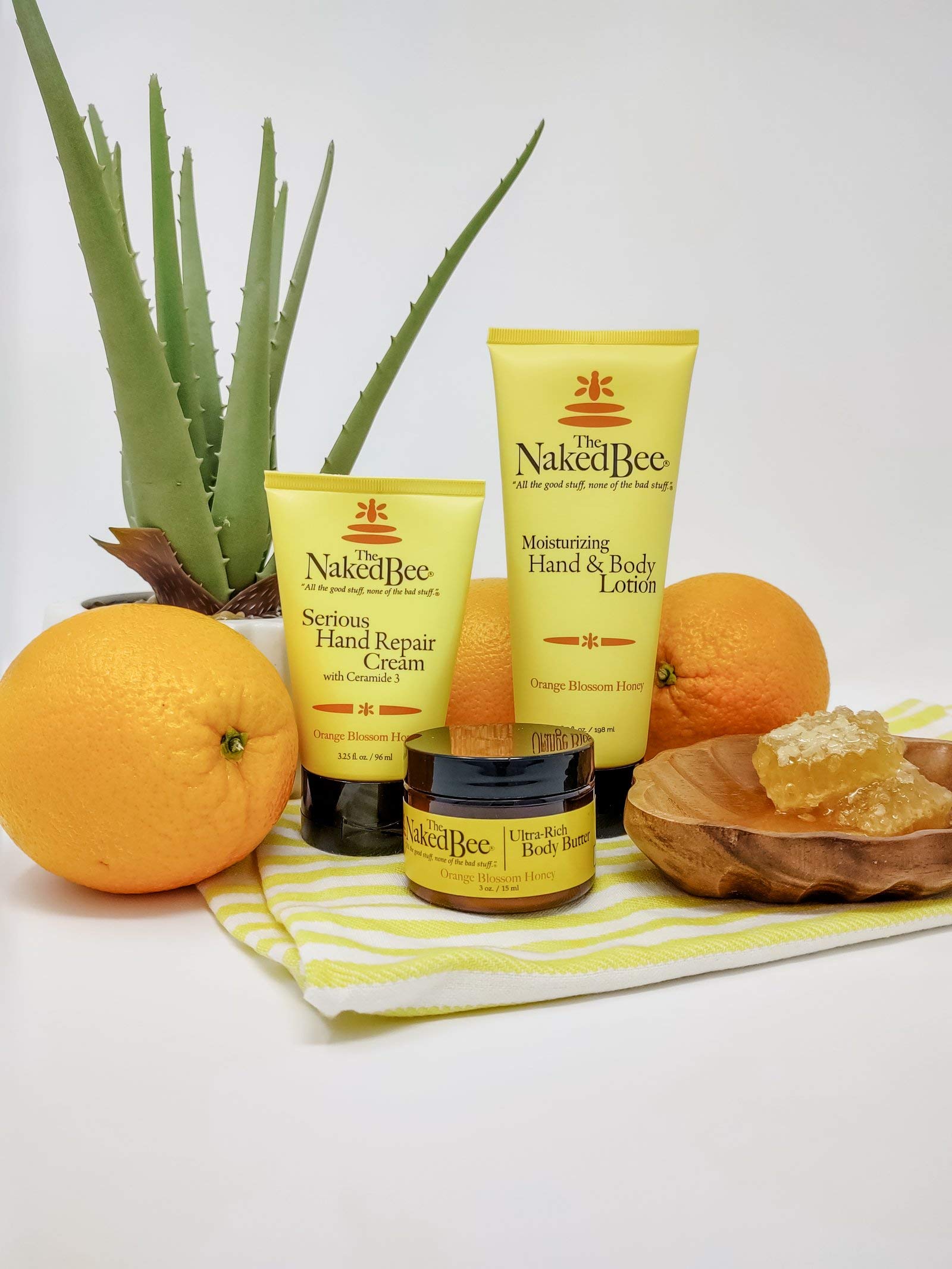 The Naked Bee intensive nourishing hand cream back panel ingredients