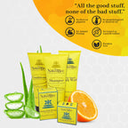 The Naked Bee serious hand repair cream back label information