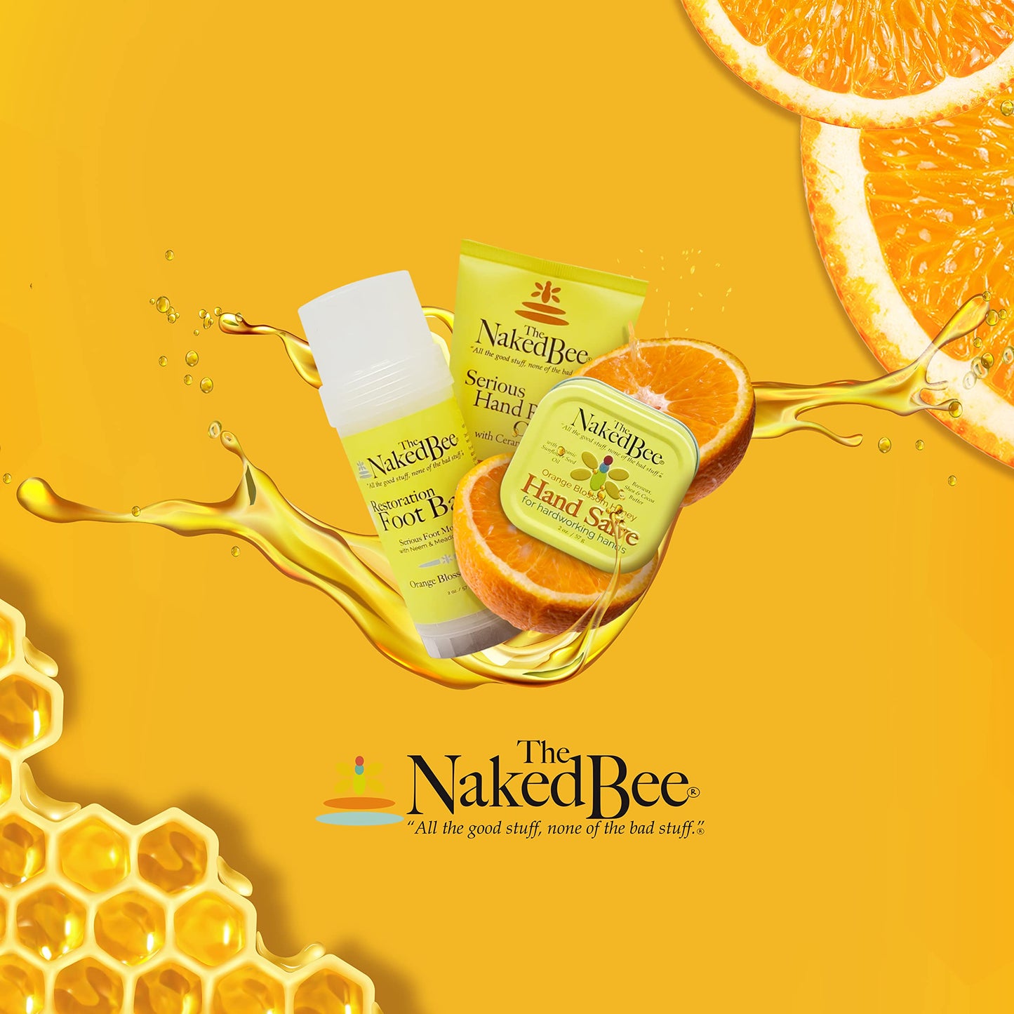 The Naked Bee authentic imported personal care cream collection
