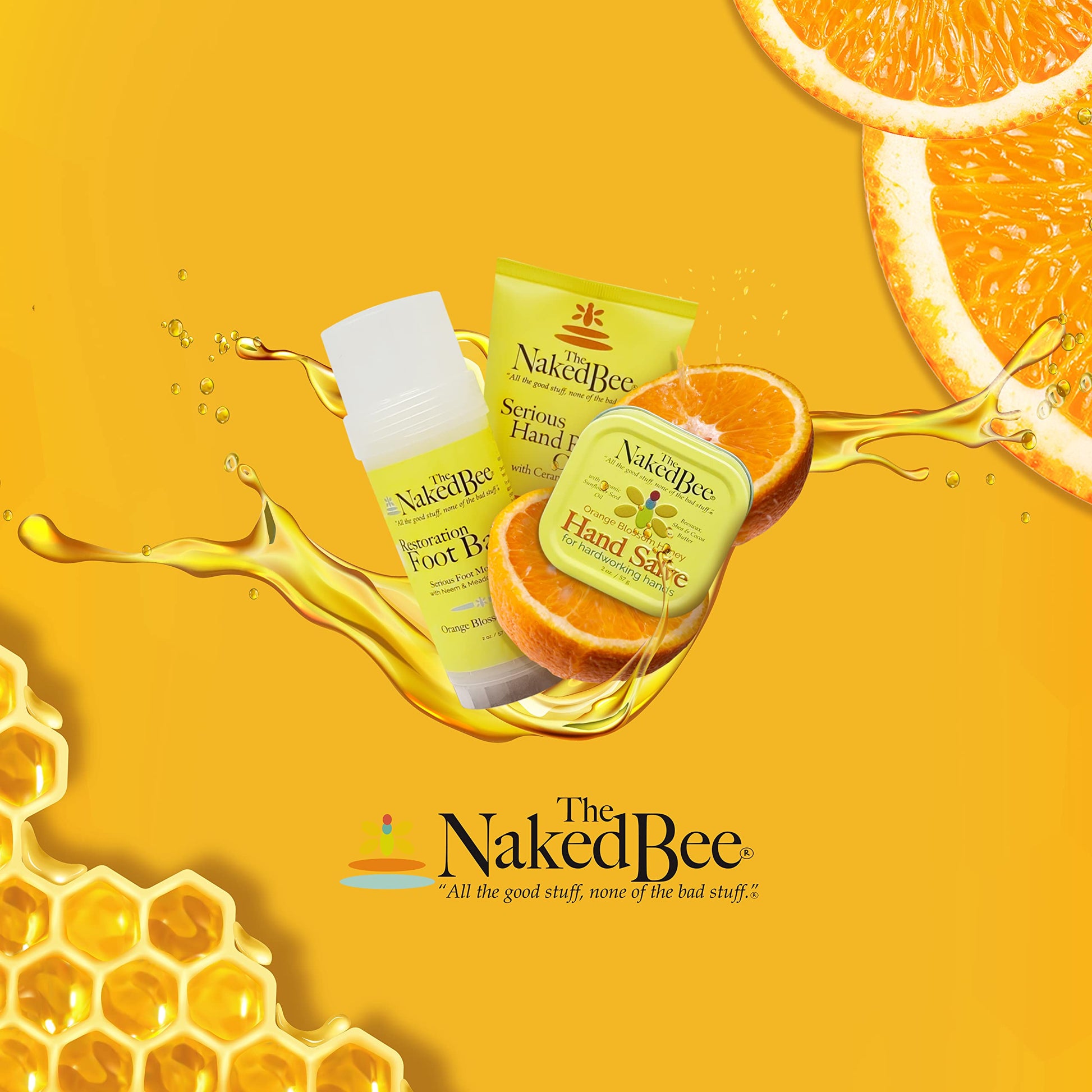The Naked Bee authentic imported personal care cream collection