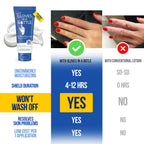 Gloves In A Bottle hand cream tube angled display