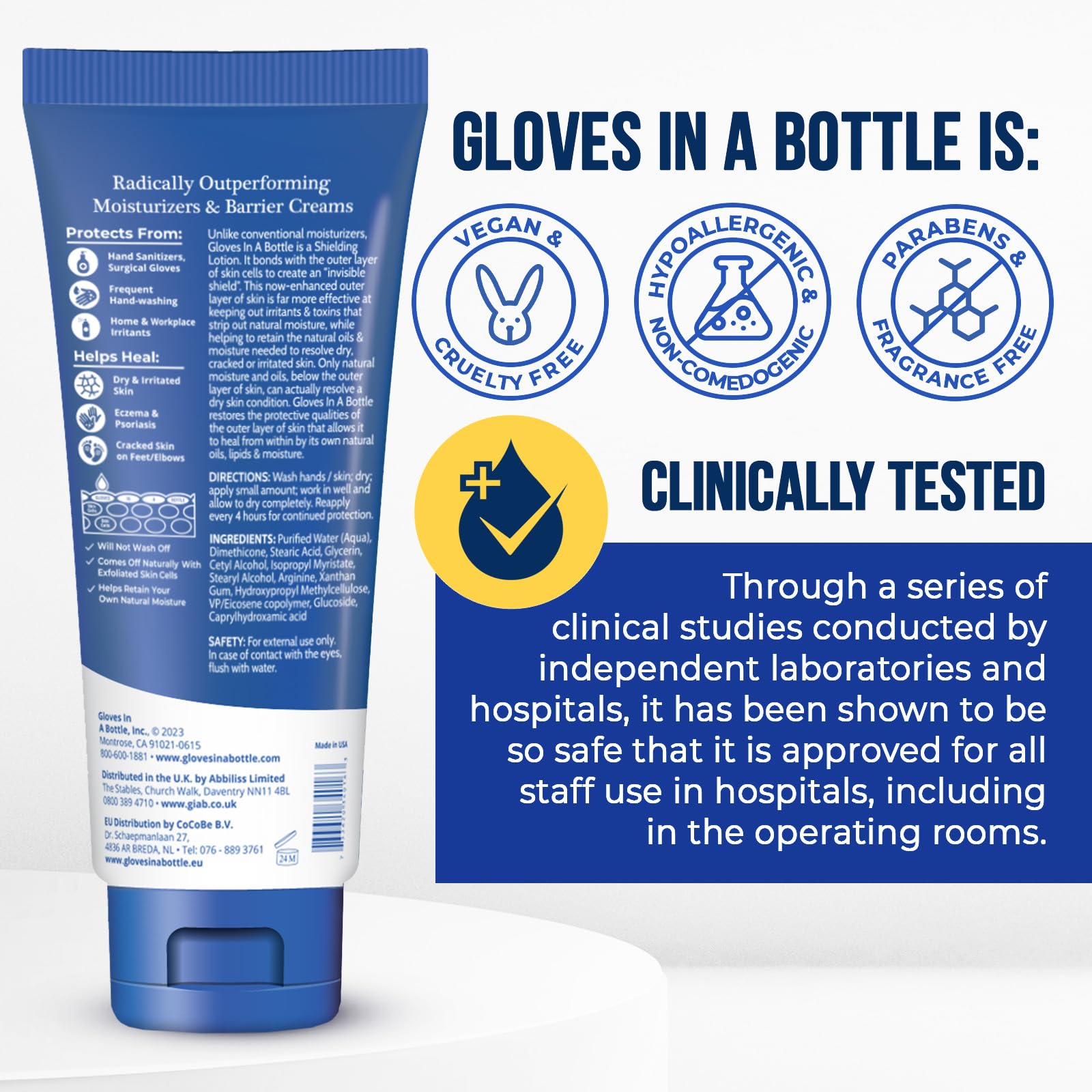 Gloves In A Bottle three point four ounce travel size packaging