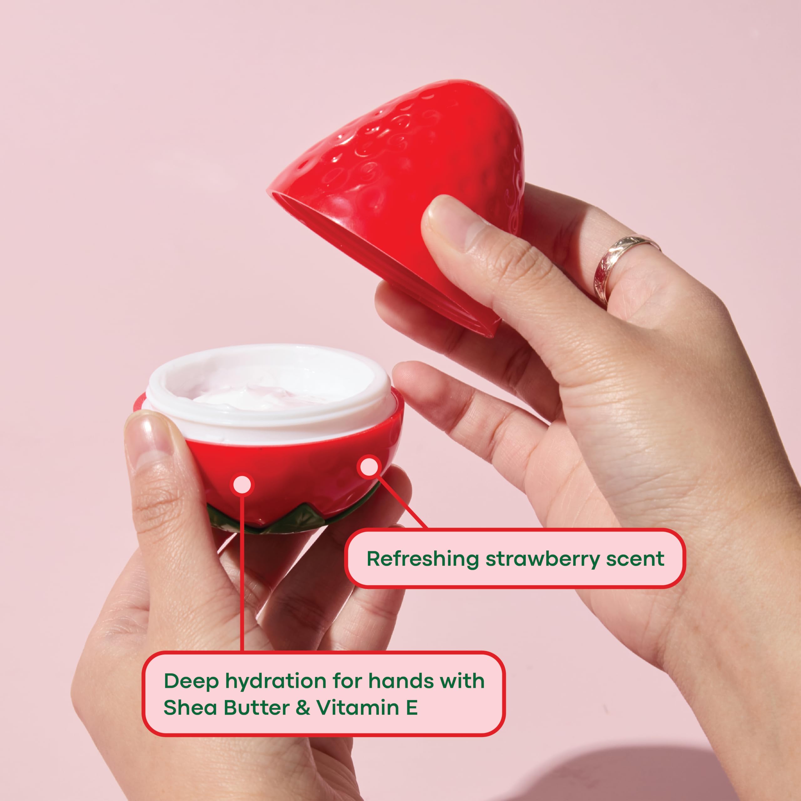 Tonymoly limited edition strawberry candle with festive branding