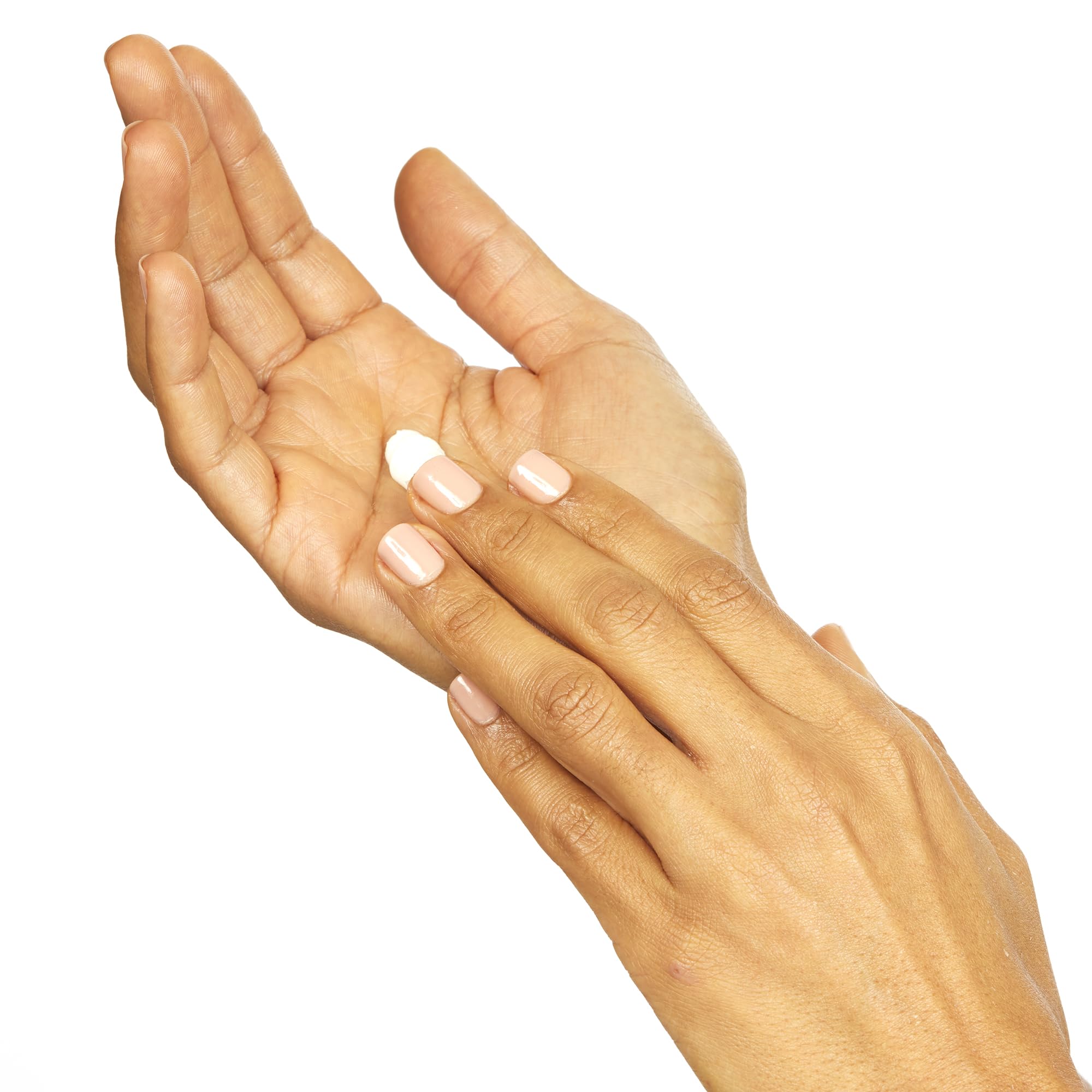 No7 Matrixyl 3000 Plus hand cream texture squeeze on skin