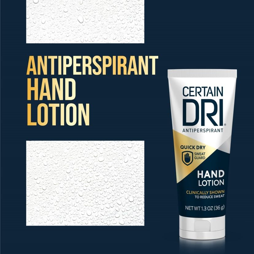 Certain Dri Antiperspirant Hand Lotion cap and nozzle detail