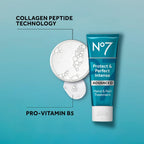 No7 skincare product lifestyle application on hands