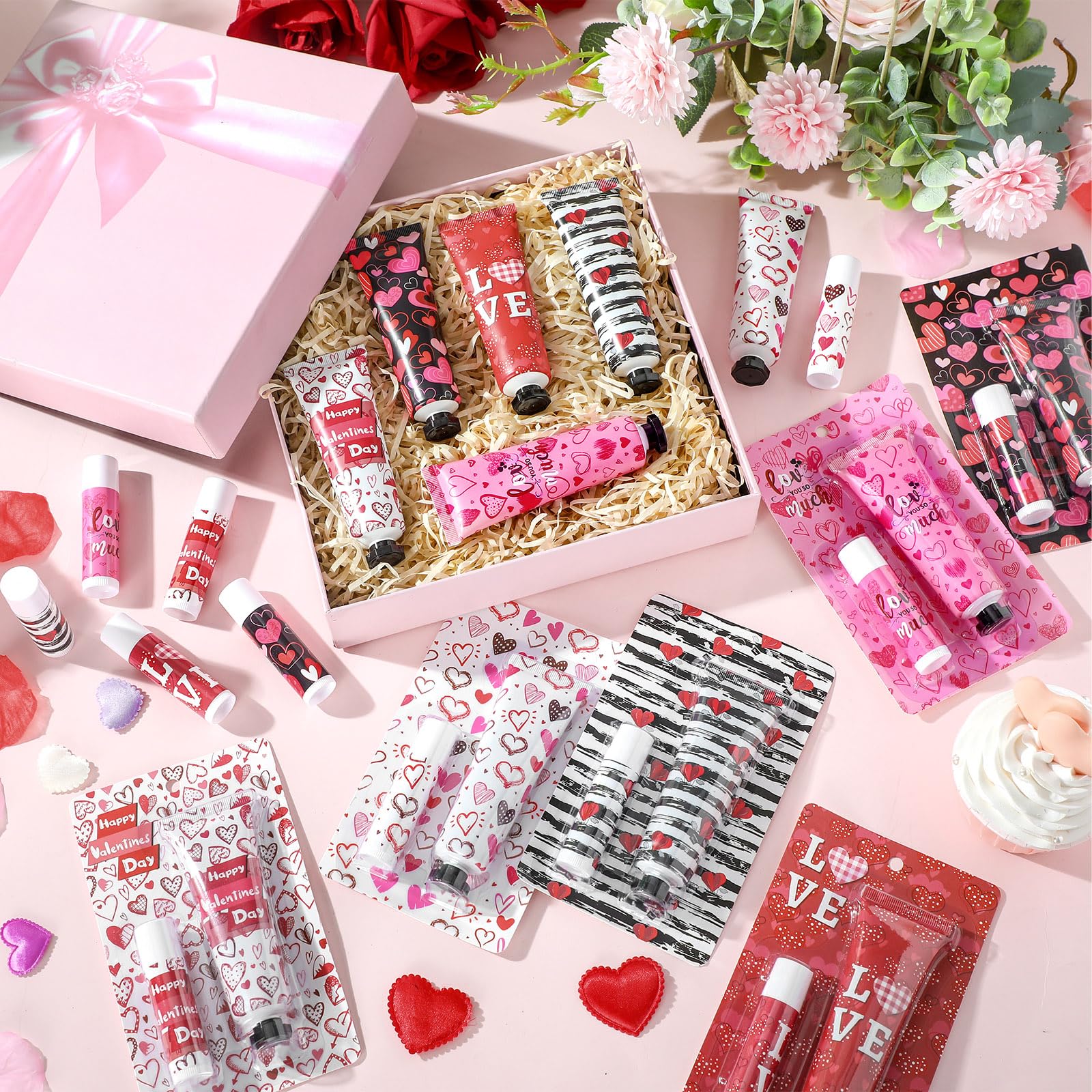 Loopeer skincare bundle showing twelve individually wrapped winter moisture duos