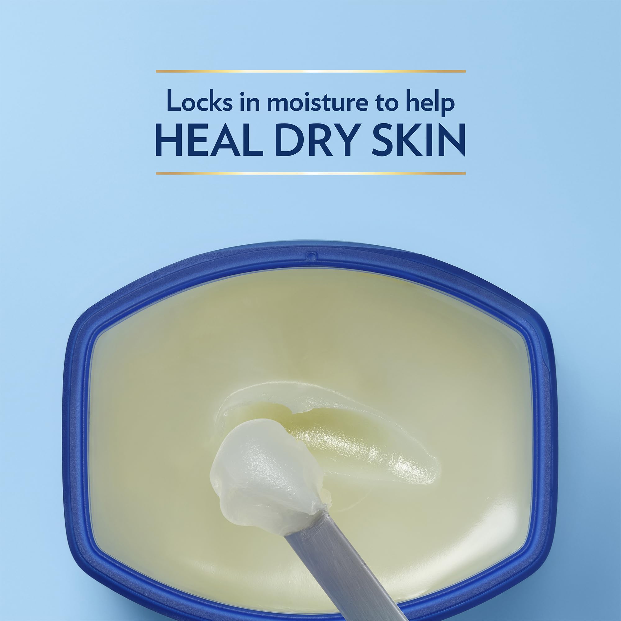 Vaseline rich conditioning jelly cocoa butter showing authentic USA import labels