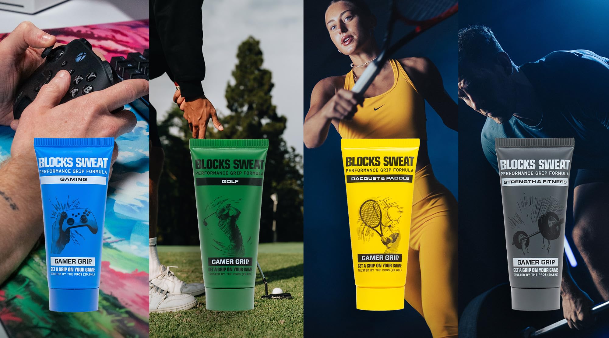 Authentic USA imported anti sweat hand cream for gamers and athletes