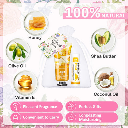 VISCOO travel size plant moisturizing hand lotion tubes layout