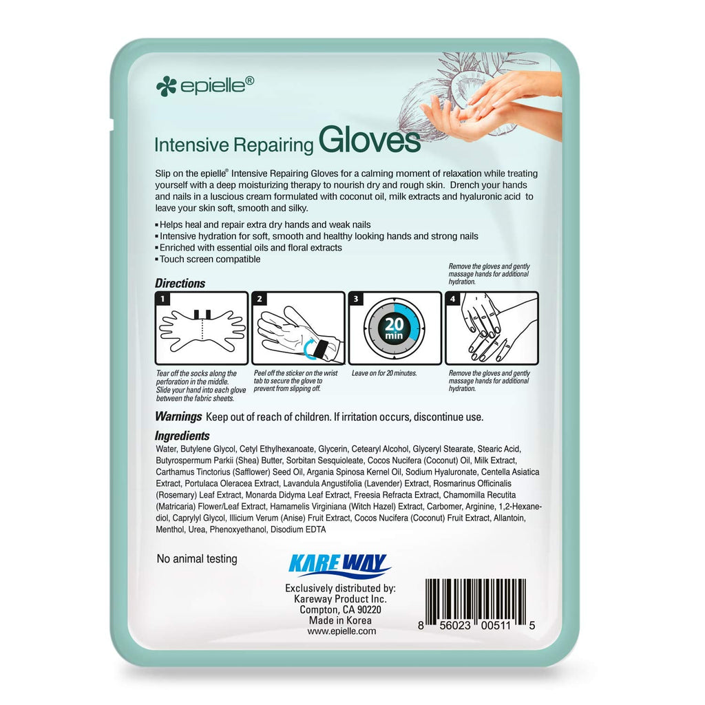 Soft and smooth hands result after using Epielle repairing treatment