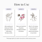 Korean skincare Koelf hand mask treatment for dry damaged skin