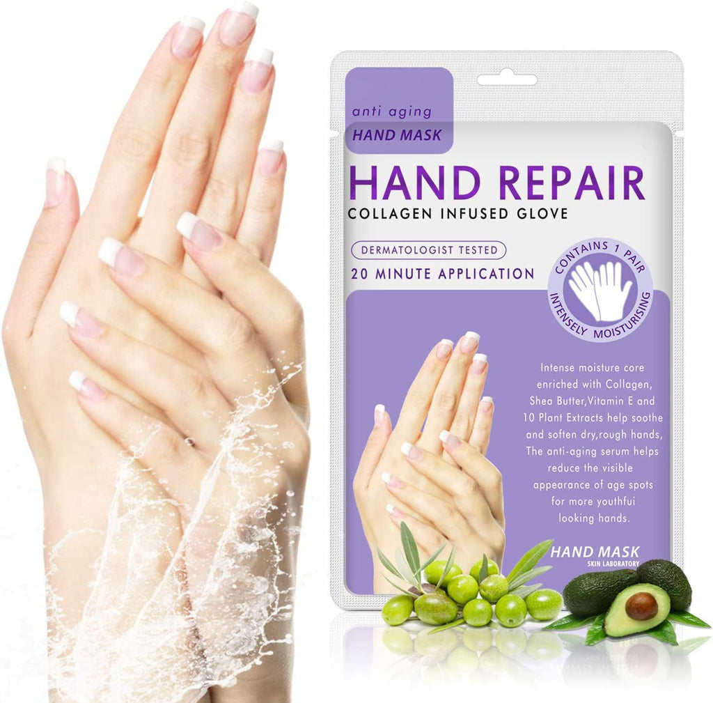 Ingredients list on ZZLM lavender hand mask packaging
