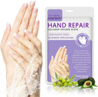 Ingredients list on ZZLM lavender hand mask packaging