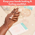 Comparison of dry hands versus hydrated skin after mask use