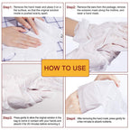 Benefits infographic for Zixaok moisturizing hand repair gloves