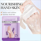 Detailed view of the moisturizing gel inside Chicwe hand gloves