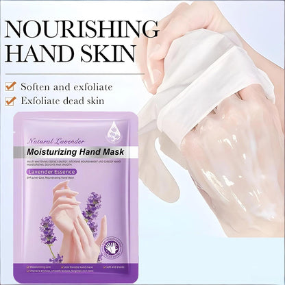 Detailed ingredient list on Chicwe hand mask packaging