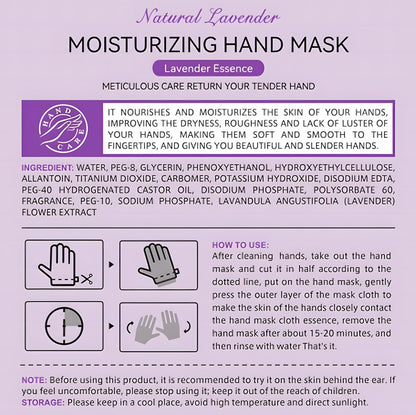Soft and smooth hands after using Chicwe hand mask treatment