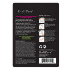 Close up of single Bodipure keratin hand treatment glove packet