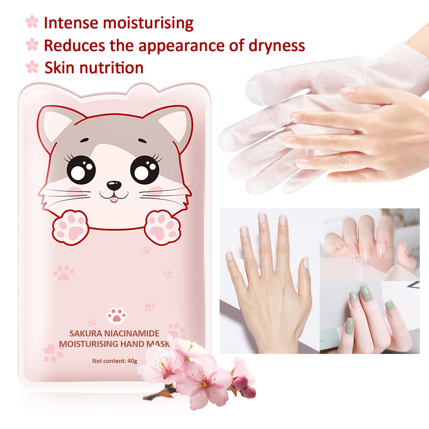 PPPanYiDi hydrating hand mask gloves for dry skin repair