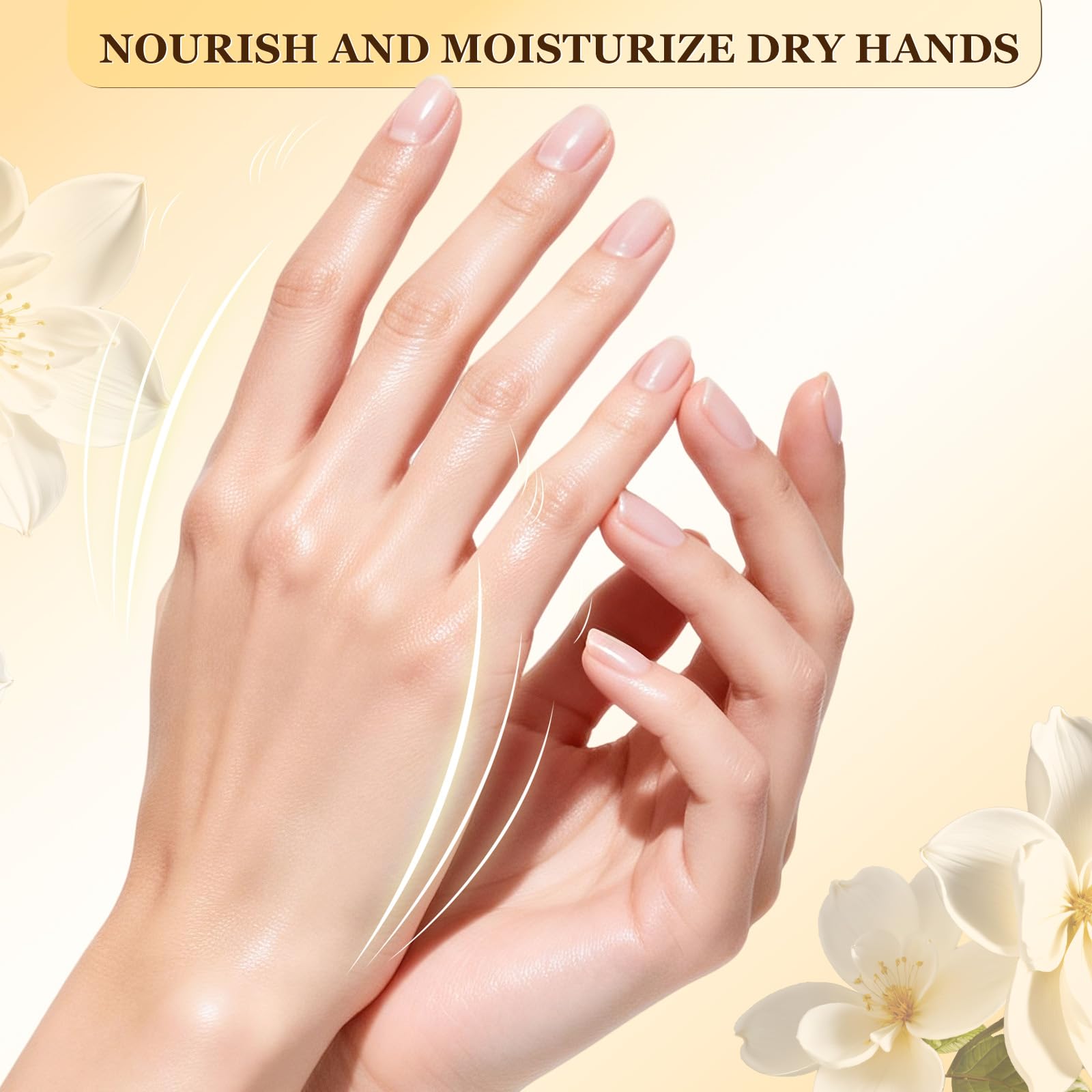 Soft and smooth hands after using Z:SEA moisturizing treatment