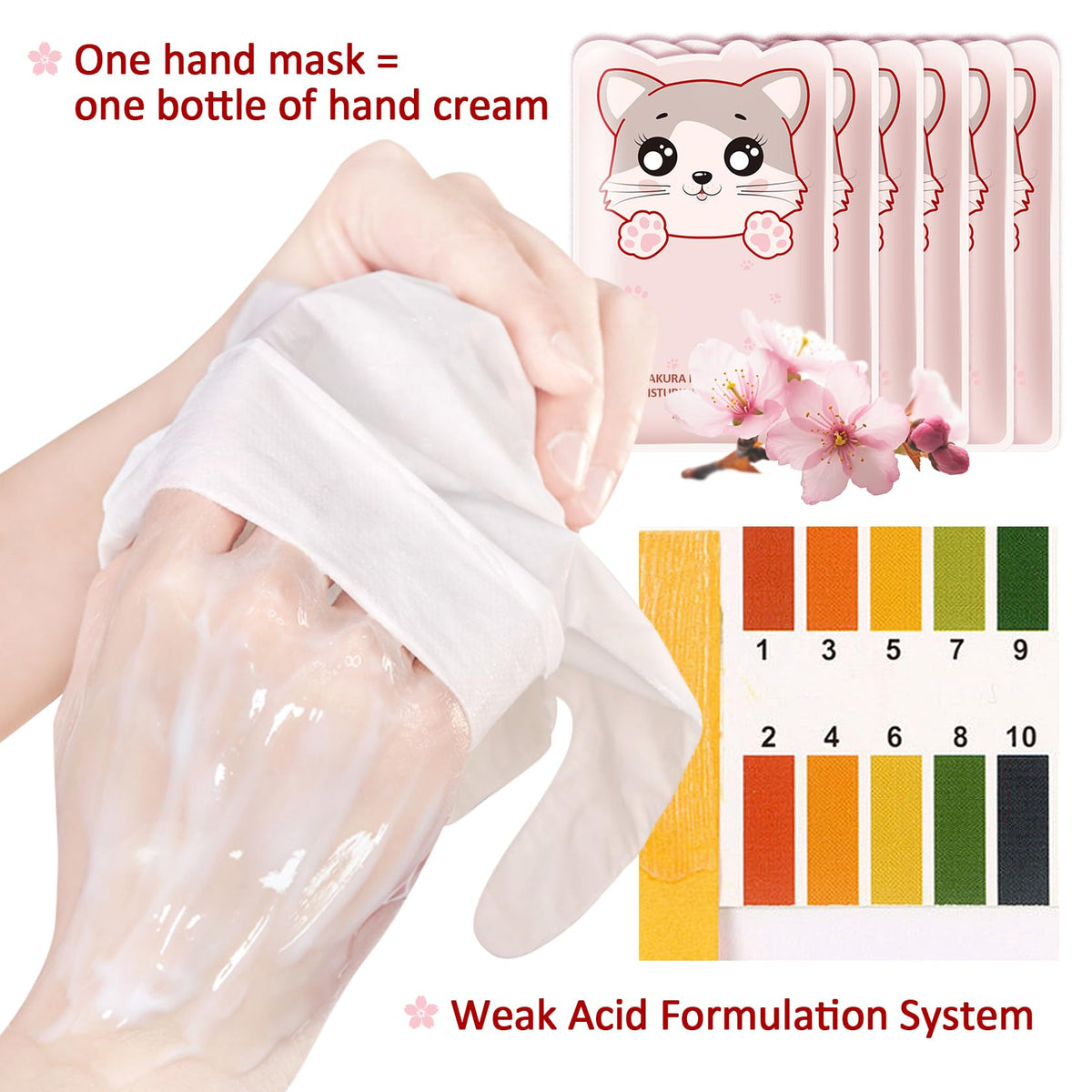 Soft and smooth hands after using PPPanYiDi moisturizing hand mask