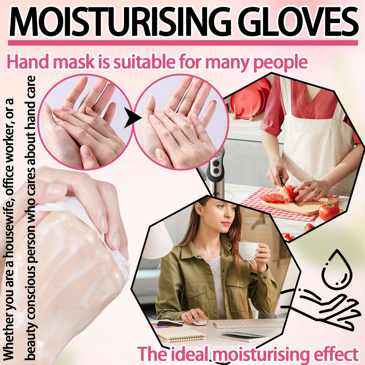 Full 6 pack set of LJYBoBin intensive moisturizing hand treatment
