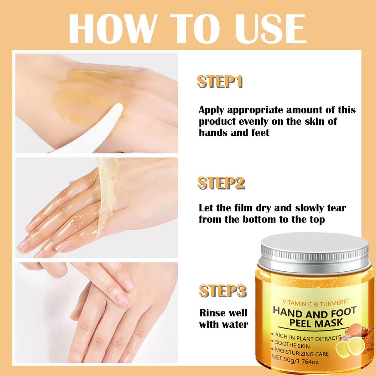 Benefits of turmeric and Vitamin C for dry skin treatment