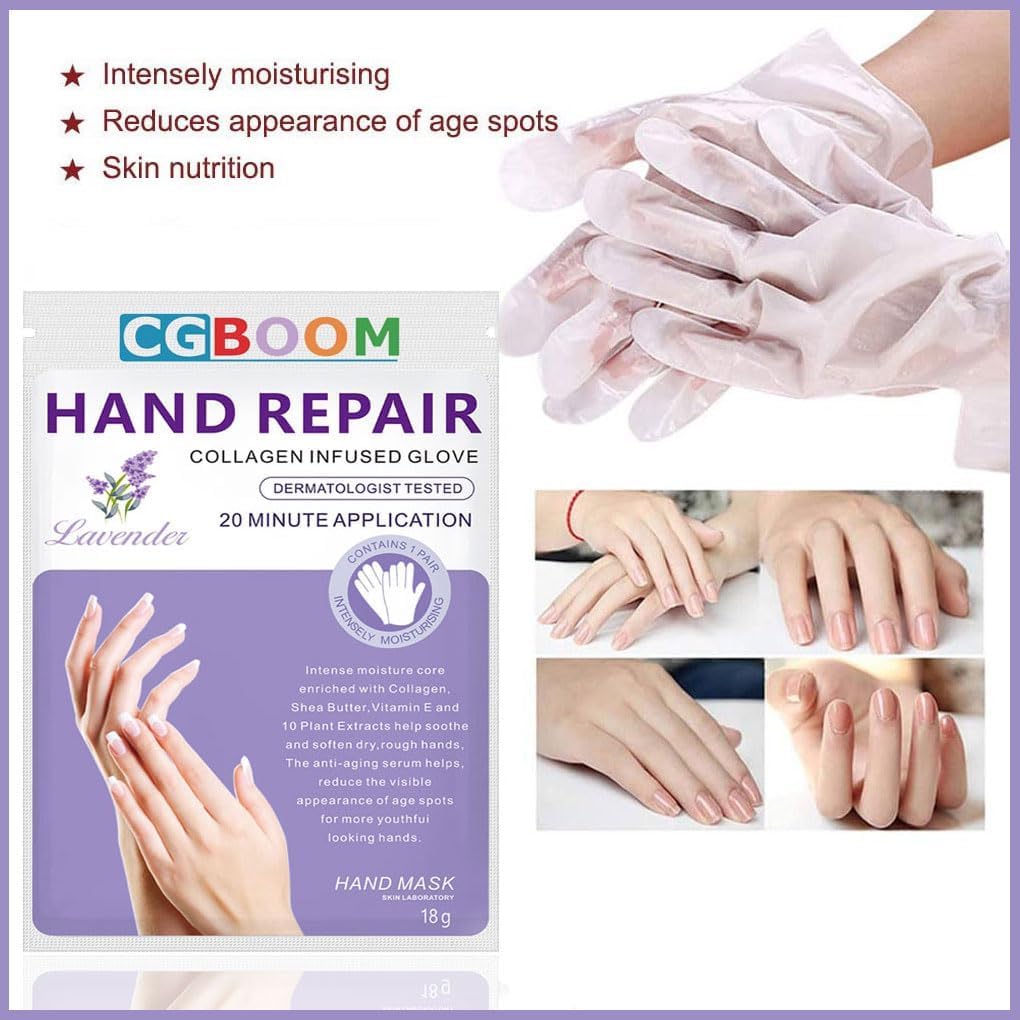 CGBOOM moisturizing hand mask gloves packaging