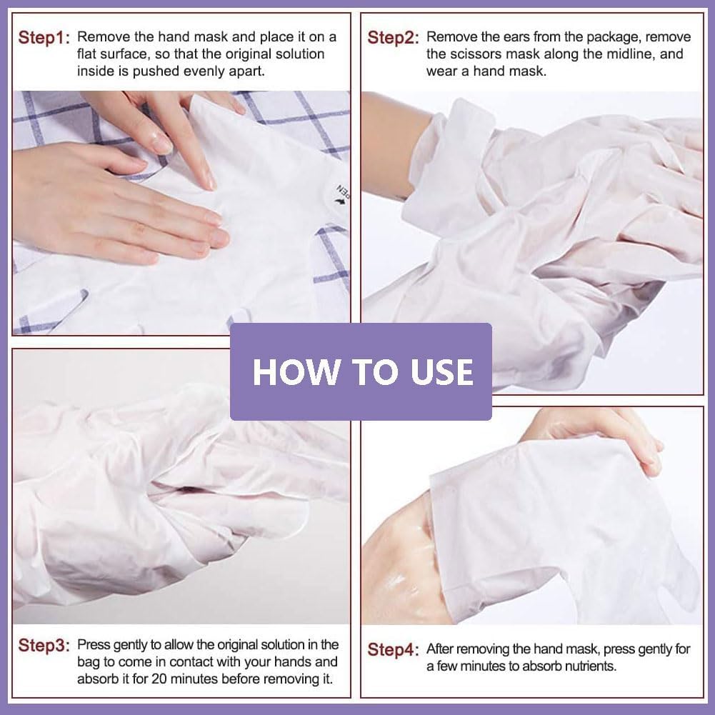 Benefits of CGBOOM collagen infused hand gloves