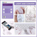 Spa quality hand repair results using CGBOOM moisturizing gloves